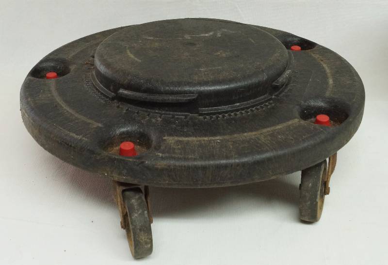 lot 2366 image: Rolling Base for Commercial Trash Can