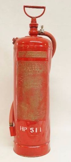 lot 2467 image: Vintage Fire Extinguisher -  Miller - Non Freezing Pump Type - Must see