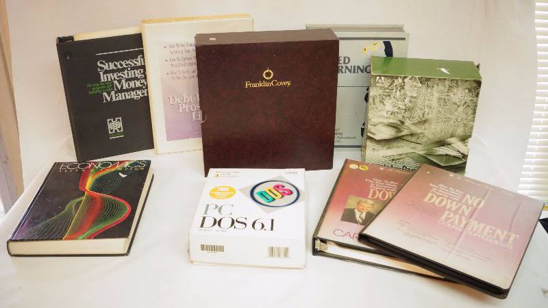 lot 9184 image: Assorted - Books - Tapes - PC Software