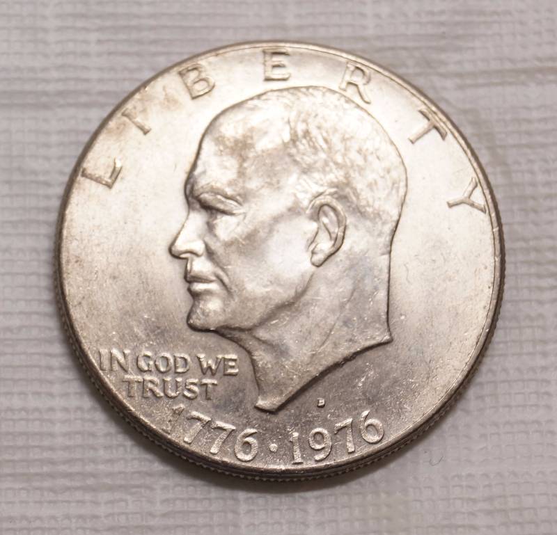 lot 9217 image: 1776 - 1976 Ike Liberty One Dollar Coin