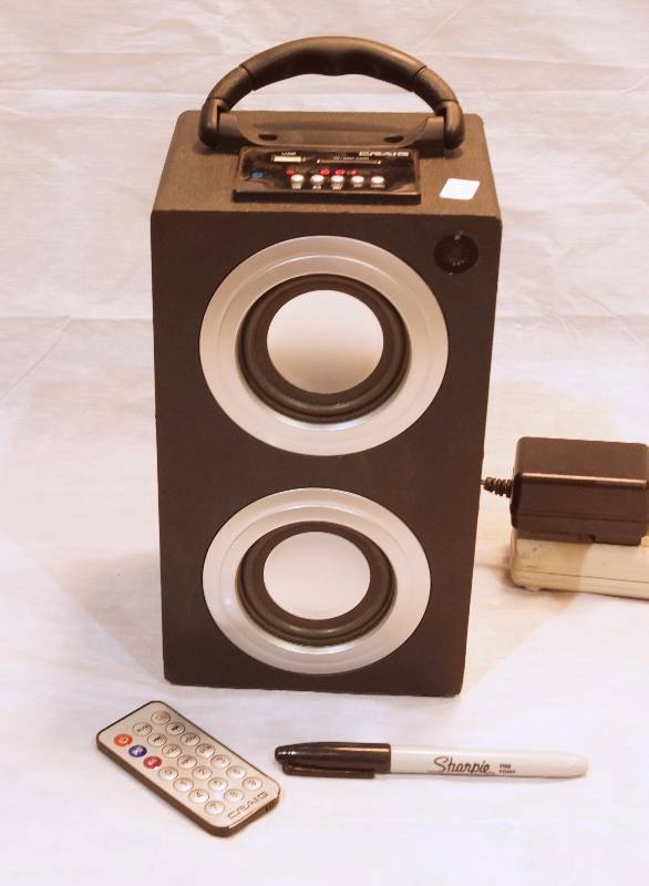 lot 5053 image: Craig Portable Bluetooth Sound System
