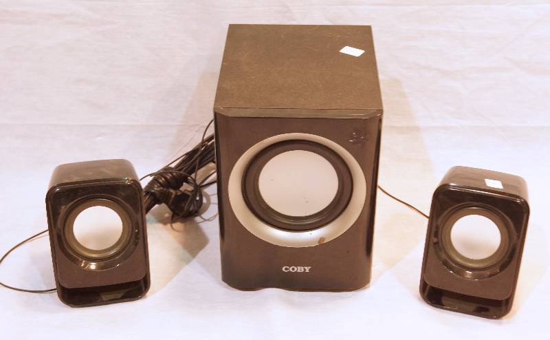 lot 5054 image: Coby Multimedia Speaker System WOW LOOK HERE Bid Now