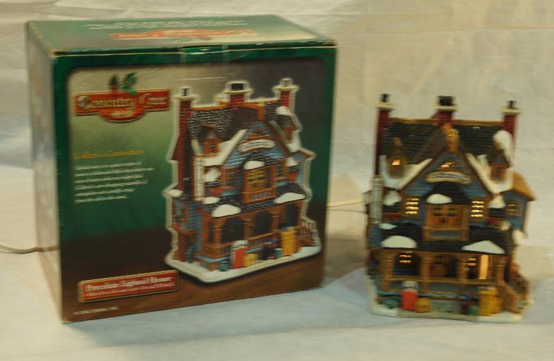 lot 5150 image: Lighted Christmas Village Limited Edition Collection - Works
