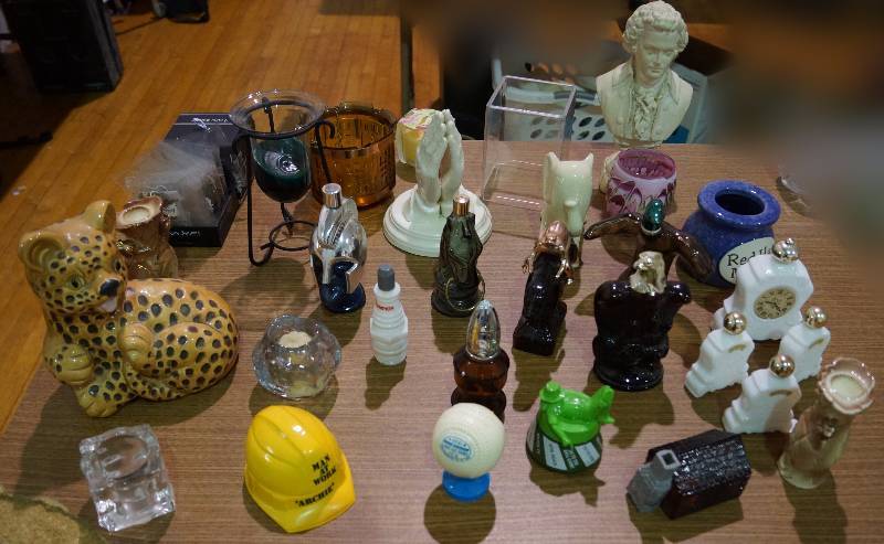 lot 5201 image: Cologne Bottle Collection (Men At Work) and Other Unique Items
