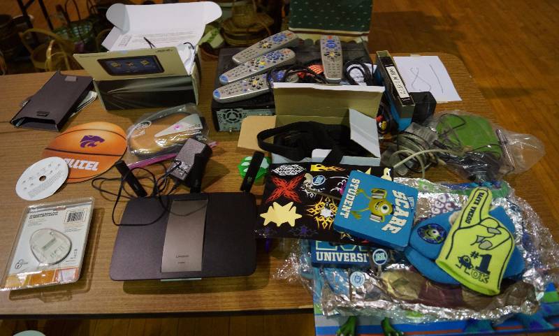 lot 5205 image: Monsters Inc. Stuff and Other Electronics