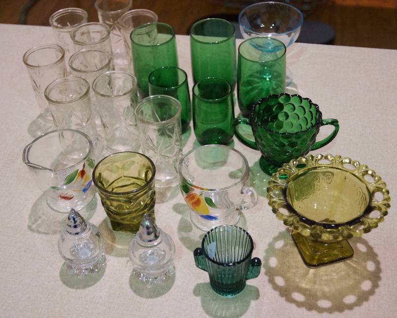 lot 5214 image: Nice Glassware Collection