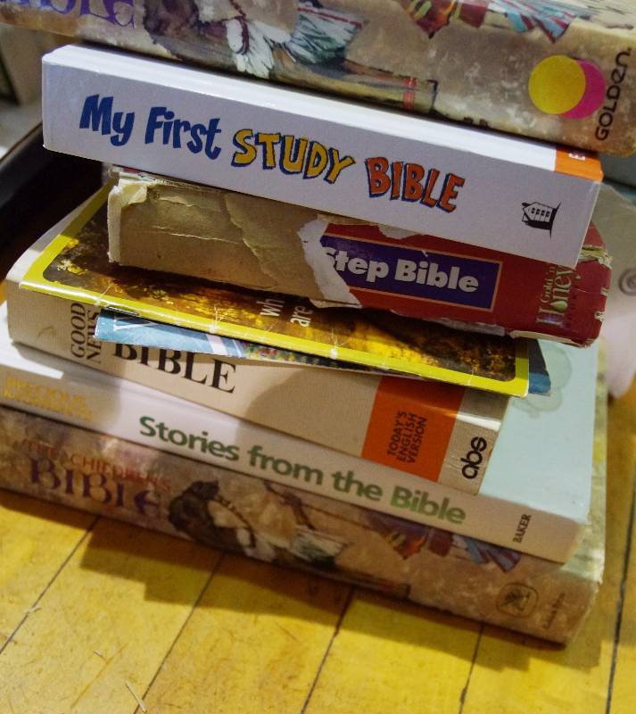lot 2064 image: Lot of Books - Family Dynamics - Kids Bible Books - See Photos for Titles