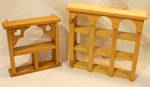 Super Nice Pair of Wooden Shelves - Don't Miss These!