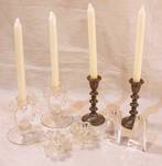 4 Beautiful Sets of Candle Stick Holders