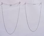 Beautiful Pair of STERLING SILVER Chains - Both for One Bid!
