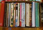 Lot of 2 Boxes of MATH Books - Education Books - See photos