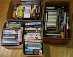 BIG LOT of VHS Movies and a few Cassette Tapes - See photos for titles
