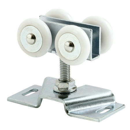 lot 929617 image: Prime-Line Products N 7449 Nylon Ball Bearing Rollers Pocket Door Roller and Bracket (Pack of 2)