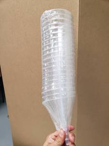 lot 32 image: Snowcone Plastic 20 packs. 5 packs of 20 sleeve. 4 packs of 20 stands