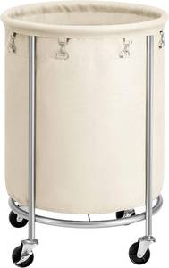 lot 3 image: Songmics Laundry Sorter RLS01MZ, 64cm x 62cm x 7.5cm