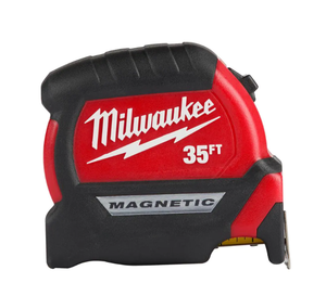 lot 45 image: Milwaukee 35ft Magnetic Tape Measure