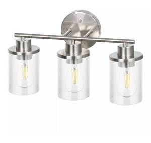 lot 47 image: Edishine 3-Light Wall Mounted Vanity Light - HHVL04C