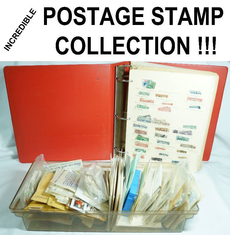 lot 2355 image: Incredible  Postage Stamp Collection  HUGE Collection from the USA and all over the world All stamps are in Excellent condition and almost ALL are organized and labeled. MUST SEE Highlight of the auction
