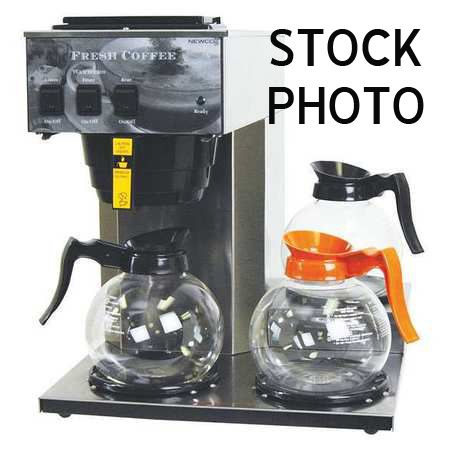 lot 9202 image: NEWCO - Coffee Brewer - with 3 warmers - pour-over style - WORKS M# AK-3