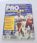 Pro Football '84 Magazine-Summer 1984 NFL Glory Days!