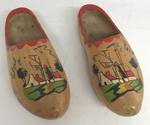 Holland Hand Painted Wooden Clogs