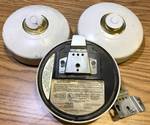 Vintage Masterguard Heat Detector Alarms M#MG-50FT. - Fire Alarm Device - Heat Actuated