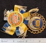 Vintage Carthage Council No 281 ribbon! Fred Lake & Co. Badges and Buttons - OLD