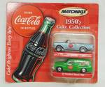 1950's Coke Collection Coca Cola Cars - 1957 Chevrolet Bel Air Convertible - FJ Holden Panel Van