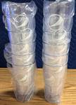 12 Brand New 24 oz. Clear Frosted PEPSI logo Tumblers