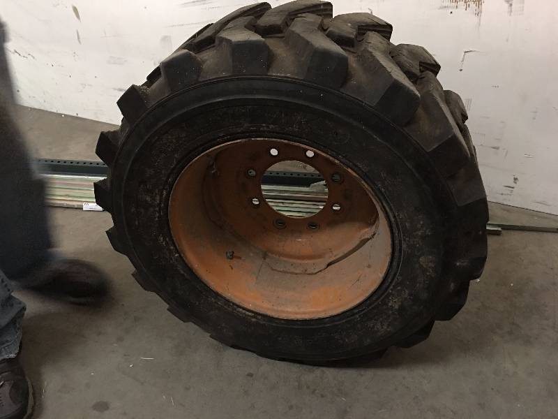 lot 167 image: AD-Trak Skid steer tire and wheel