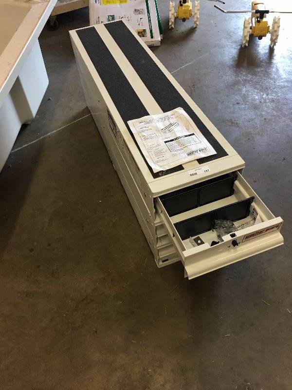 lot 187 image: Weather Guard Itemizer Aluminum Drawer Unit