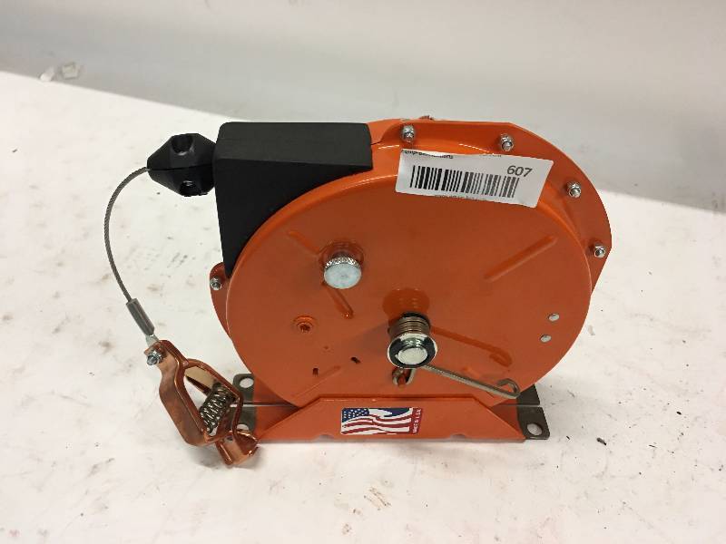 lot 607 image: CABLE GARD STATIC DISCHARGE REEL FOR GROUNDING MODEL SDR-50