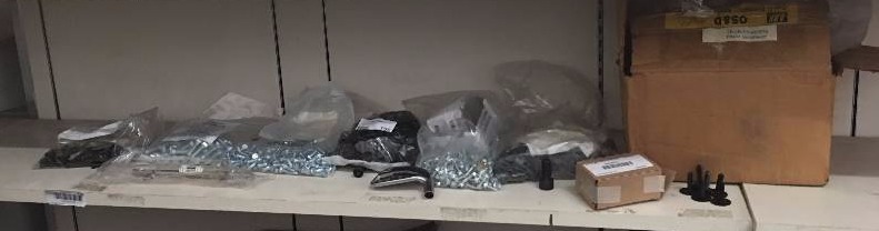 lot 155 image: LOT OF MISC. HARDWARE