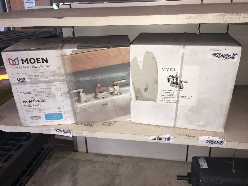 lot 666 image: 2 QTY NEW FAUCETS
