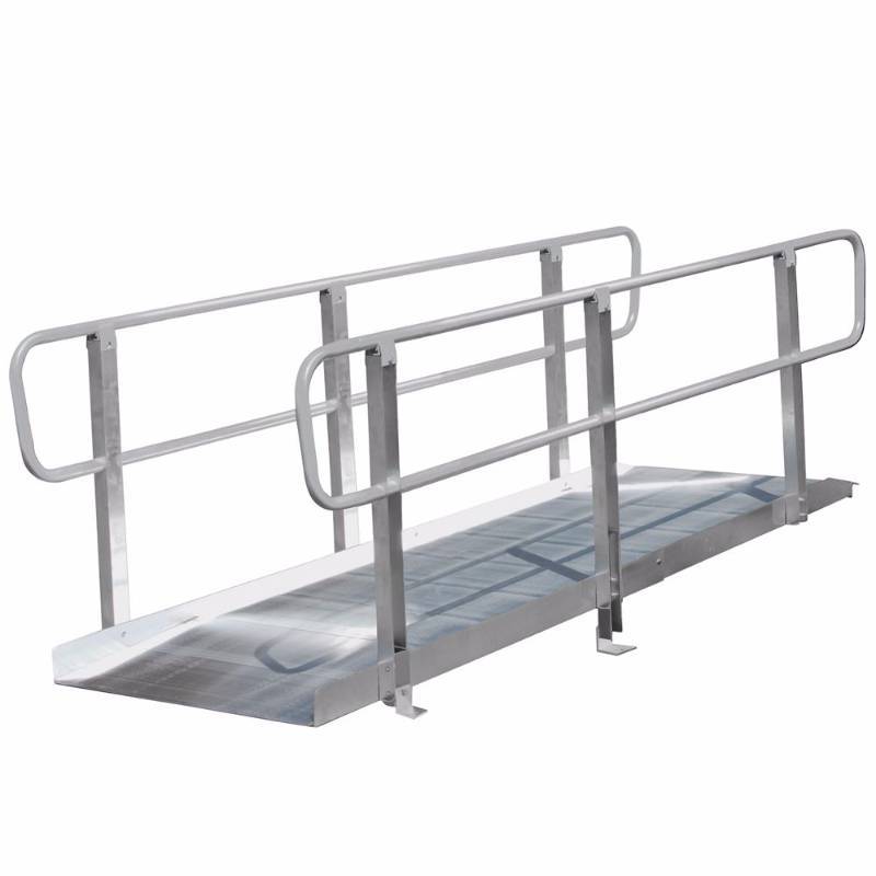 lot 7 image: PVI 14 MODULAR ALUMINUM HANDICAP RAMP