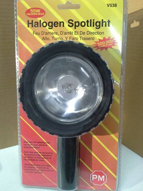 lot 8457 image: Peterson V538 Halogen Spotlight