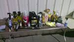 Large Lot of Automotive and Garage Oils, Cleaners, Cleansers, Protectants and more.
