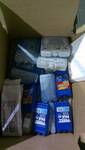 Box of Freezer Packs, Refrigerant Bricks, and Cooler Blocks
