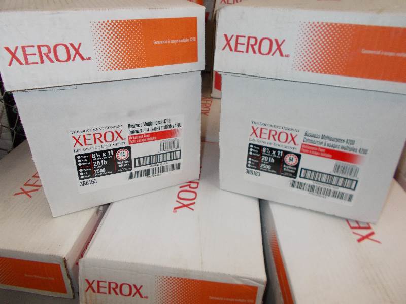 Xerox Copy Paper Xerox Paper Pre Punched Equip Bid