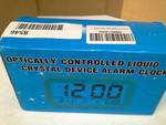 Optically Control LED Liquid Crystal Device Alarm Clock Time Calendar