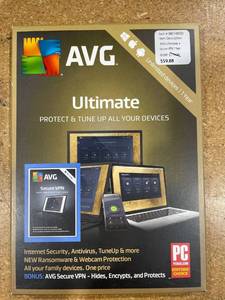 lot 1154 image: AVG Ultimate Protect & Tune Up Devices  AVG Secure VPN