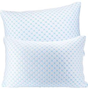 lot 1160 image: Pillows Queen Size Set of 2 - Cooling Shredded Memory Foam Pillows