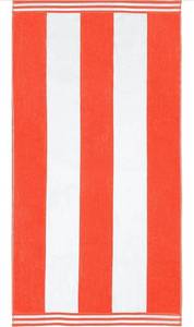 lot 1164 image: Oversized Striped Cotton Beach Towel