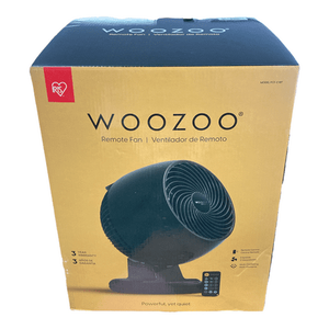 lot 3101 image: Woozoo Remote Controlled Personal Oscillating Fan Black