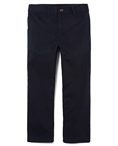 lot 6230 image: The Childrens Place Boys Stretch Chino Pants,New Navy Single,14H