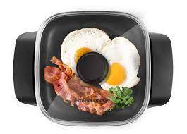 lot 3487 image: EliteGourmet 8x8 Electric Skillet