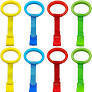 lot 5400 image: 8 Pcs 4 Colors Baby Playpen Pull Up Rings