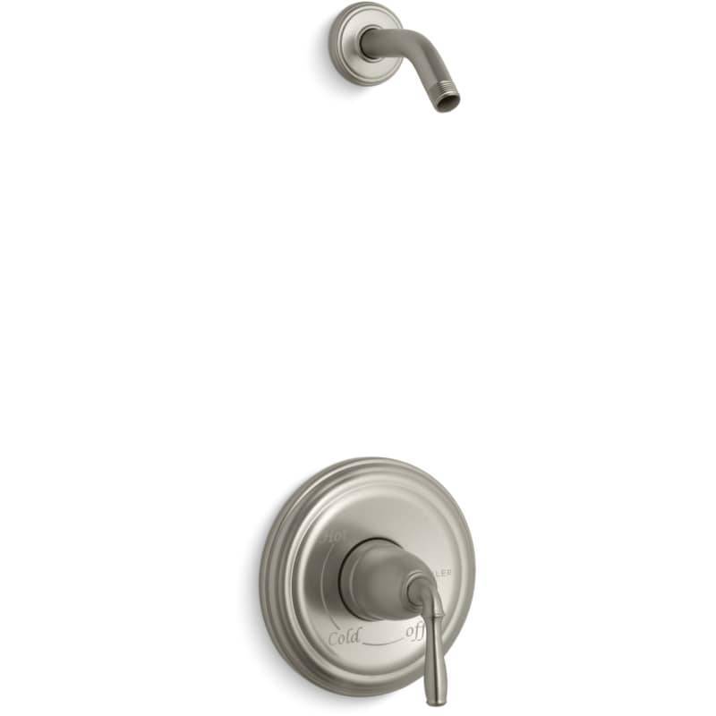 lot 5445 image: Kohler K-Tls396-4 Devonshire Pressure Balanced Valve Trim Only - Nickel