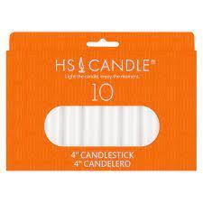 lot 5450 image: HS Candle 10 Pack 4 Candle Sticks