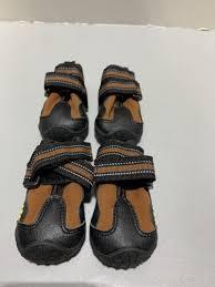 lot 4418 image: Rubber Sole Dog Shoes, Size 2